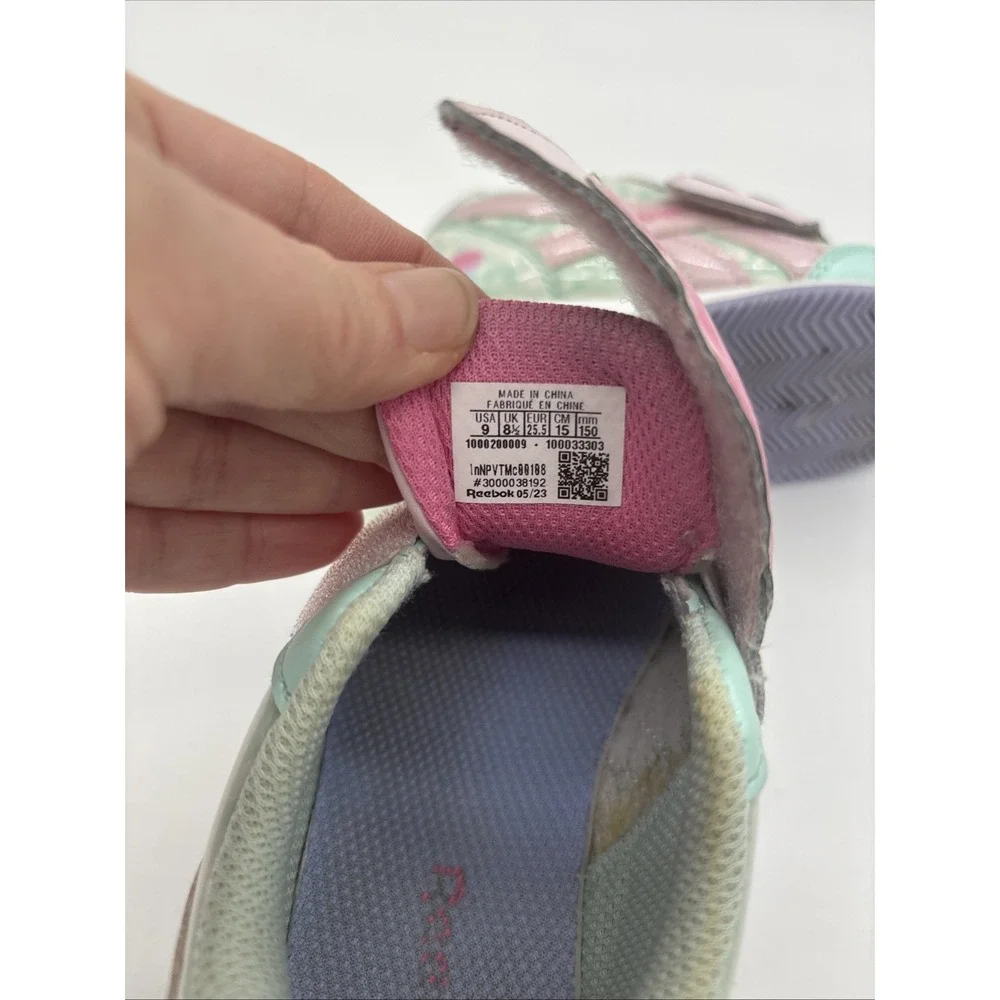 Reebok Mermaid  Royal Classic Jogger Baby Gym Shoes Size‎ 9